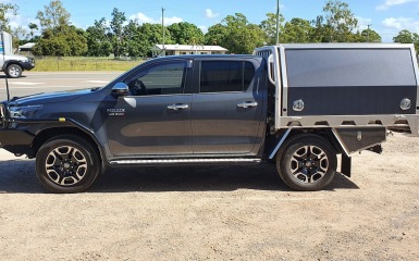 Hilux Tray and Canopy package