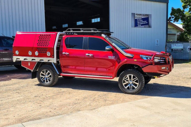 Alloy Ute Trays & Canopies by Pensini Alloys in North Queensland