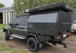 Pensini Alloys 79 Series Dual Cab Landcruiser Full Time Canopy